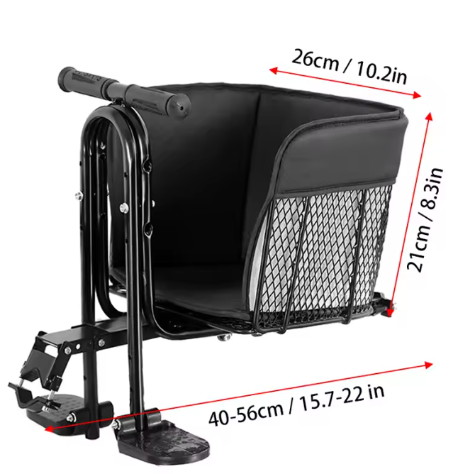porte bebe velo black